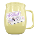 Double Barrel Mug – White Powder Coat, Game Medicine