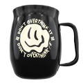Double Barrel Mug – Black Powder Coat, Don't Overthink