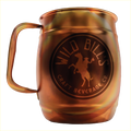 Single Barrel Mug – Rustic Copper, Single Etched