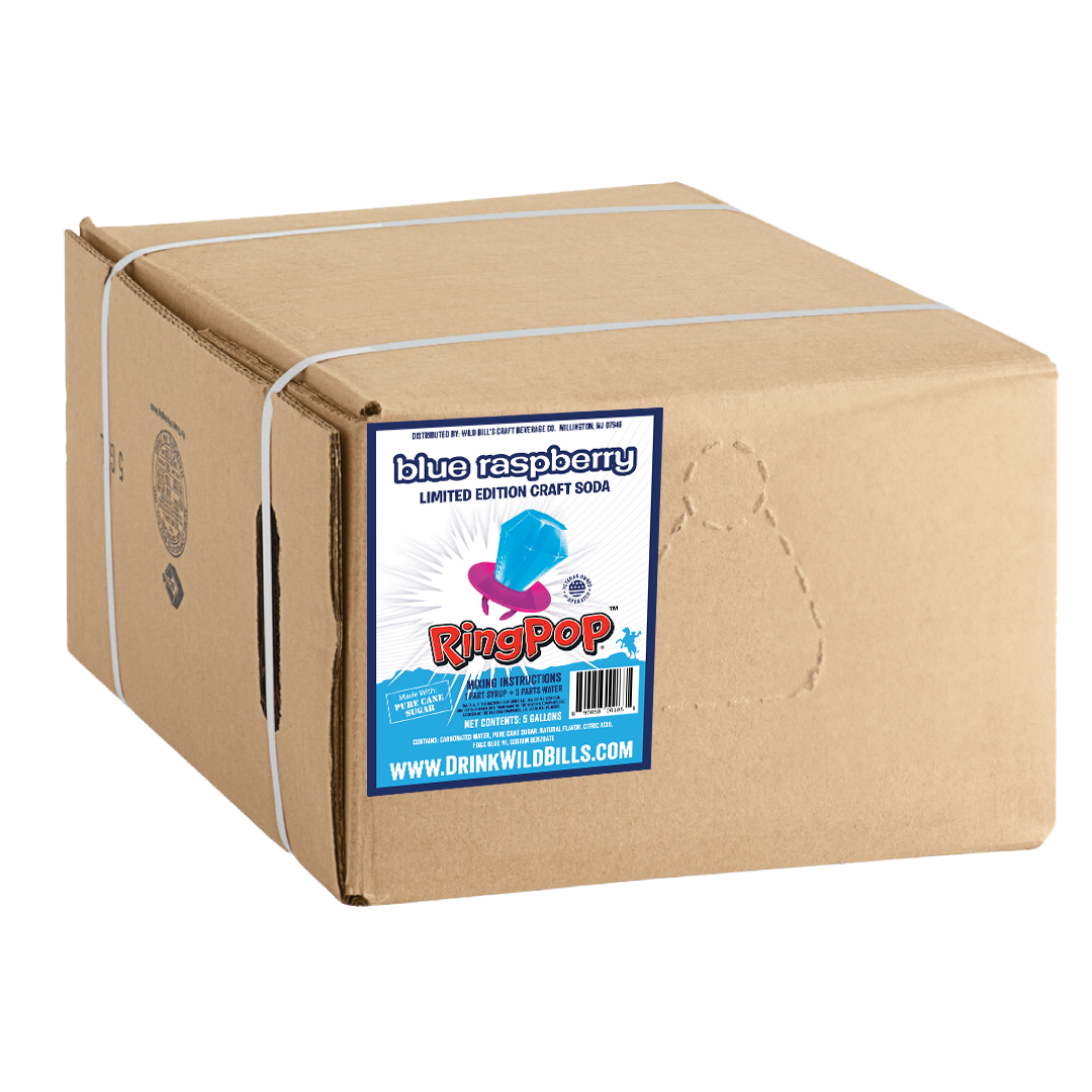 SYR-Blue Raspberry Ring Pop
