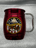Single Barrel Mug – Red Metallic, Navy 250, Dated