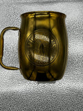 Double Barrel Mug – Gold Metallic, Etched