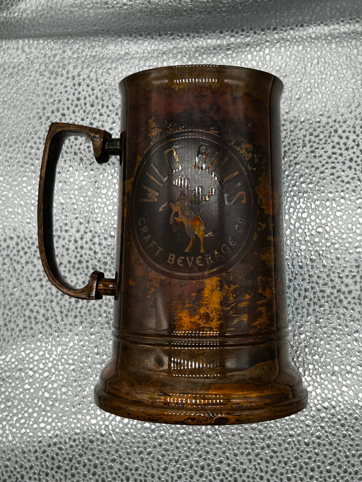 Generic, Tankard, Rustic Copper, Single Etched, No Date