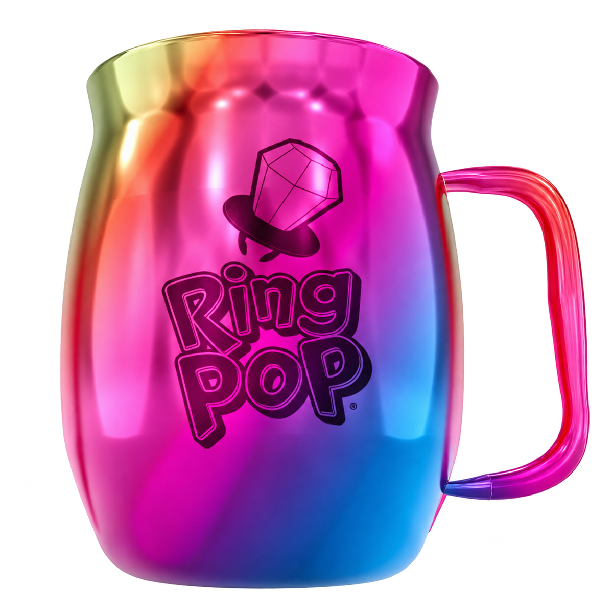 Double Barrel Mug – Rainbow, Ring Pop Co-Brand