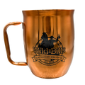 Double Barrel Mug – Copper Metallic, Silk Screen