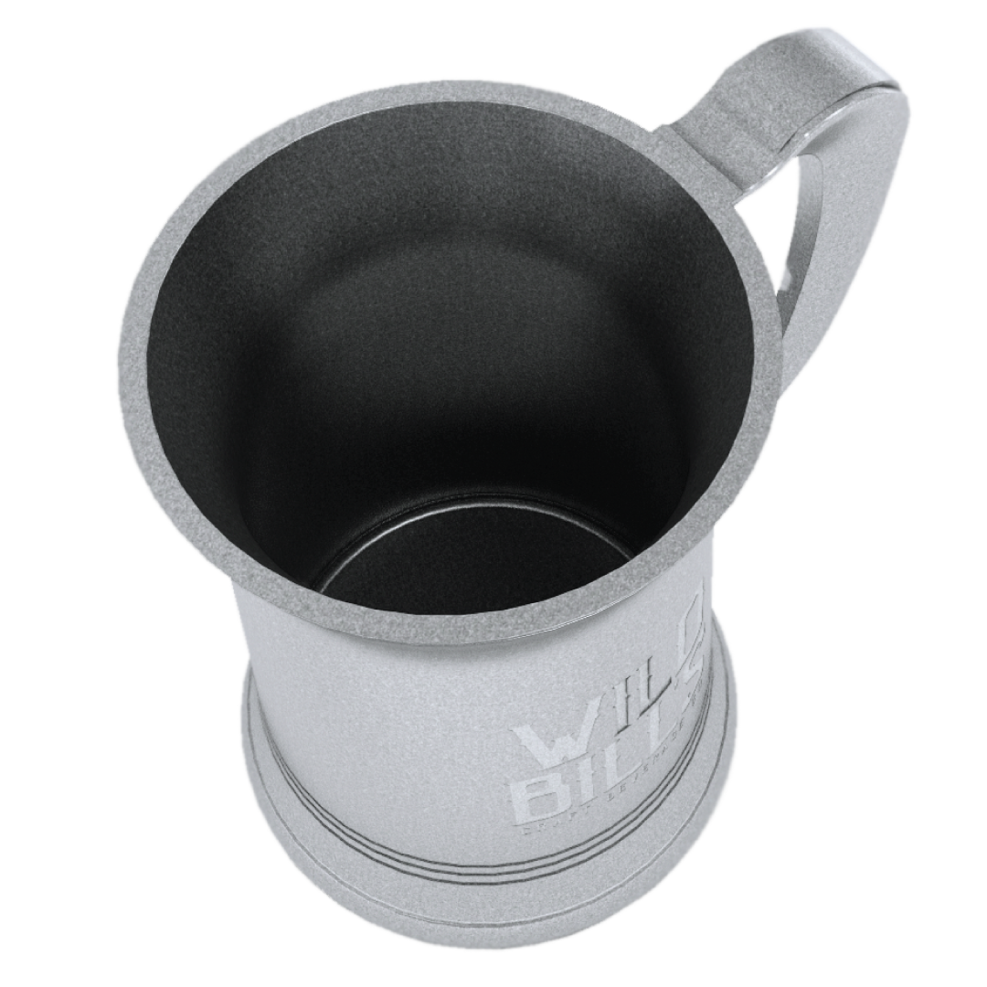Cast Aluminum Tankard, Wild Bills