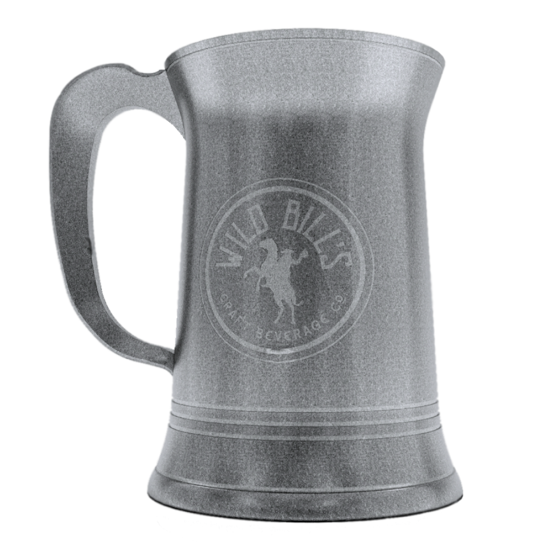 Cast Aluminum Tankard, Wild Bills