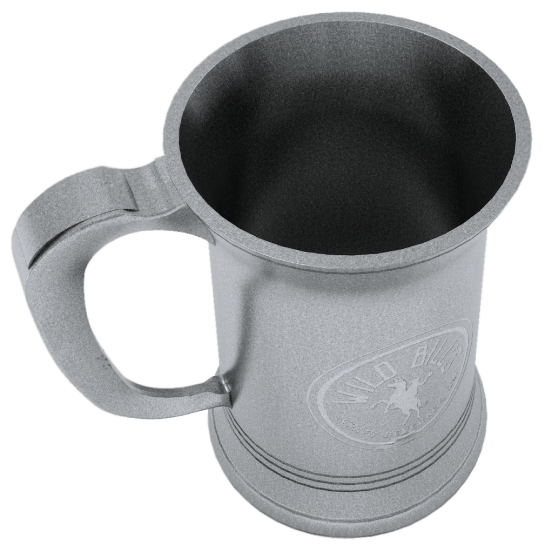 Cast Aluminum Tankard, Wild Bills