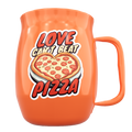 Double Barrel Mug – Pink Powder Coat, Love < Pizza