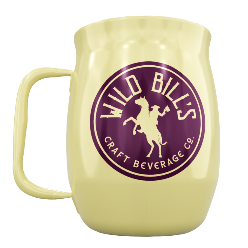 Double Barrel Mug – White Powder Coat, Game Medicine