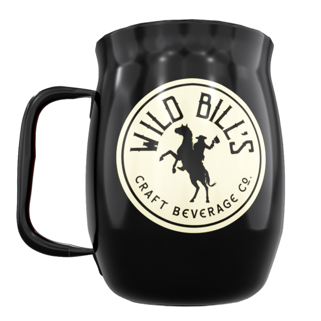 Double Barrel Mug – Black Powder Coat, Don't Overthink