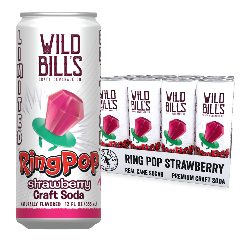 Ring Pop Strawberry Soda – 12 Pack