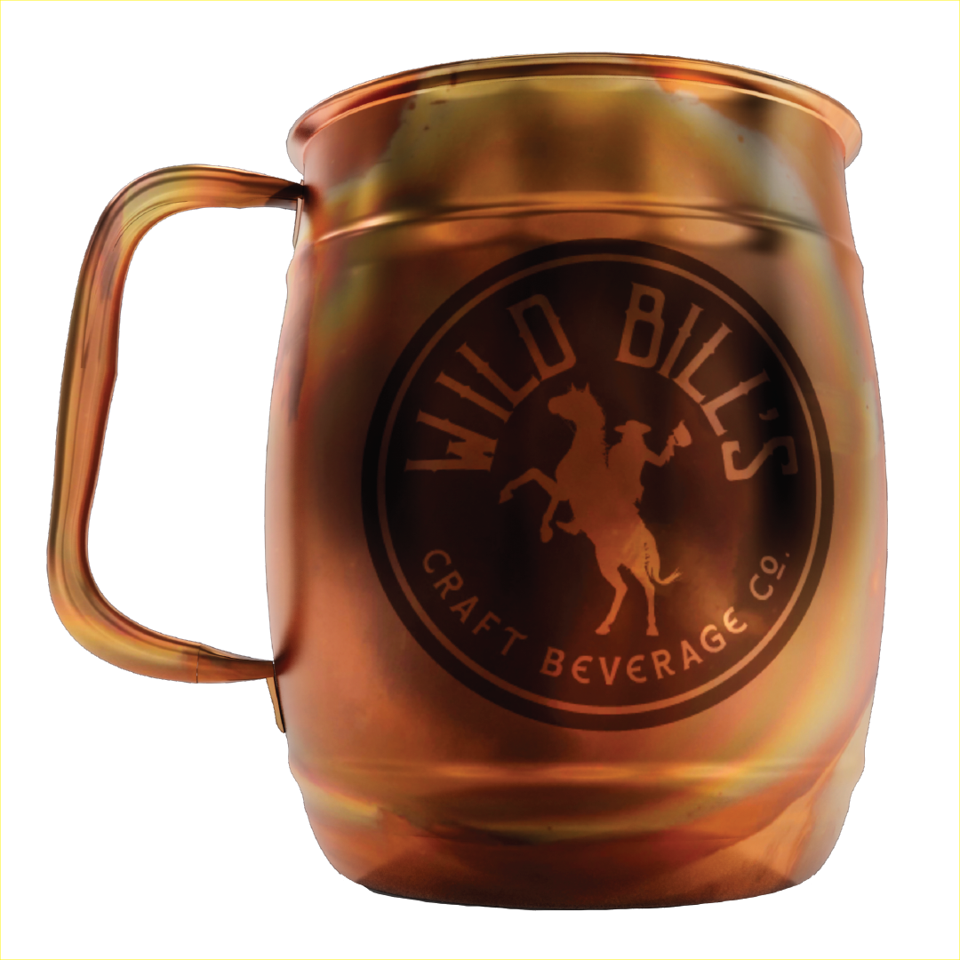 Generic, Single Barrel, Rustic Copper, Single Etched, No Date