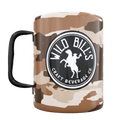 Double Wall Mug – Brown Camo Full-Color Wrap