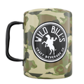 Double Wall Mug – Woodland Camo Full-Color Wrap