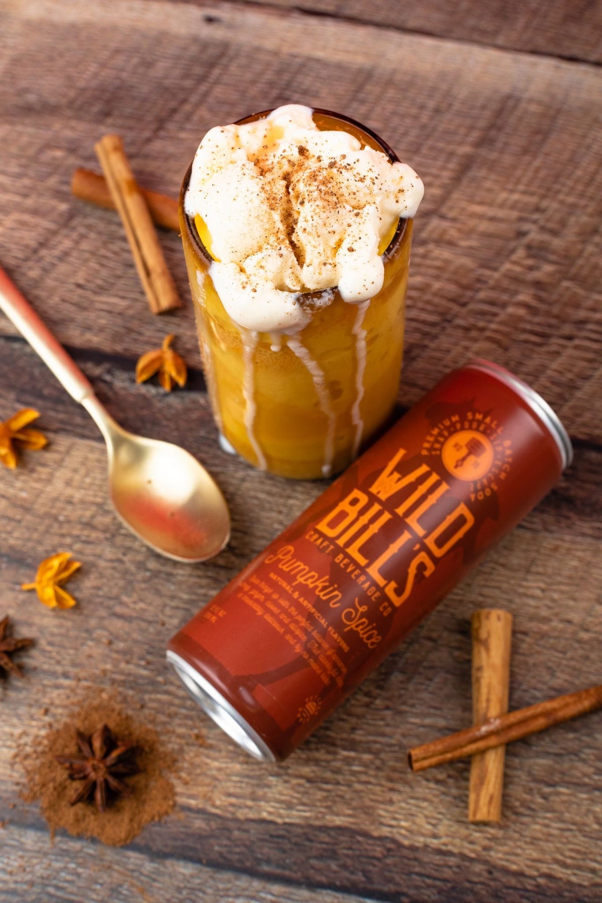 Pumpkin Spice Soda – 12 Pack