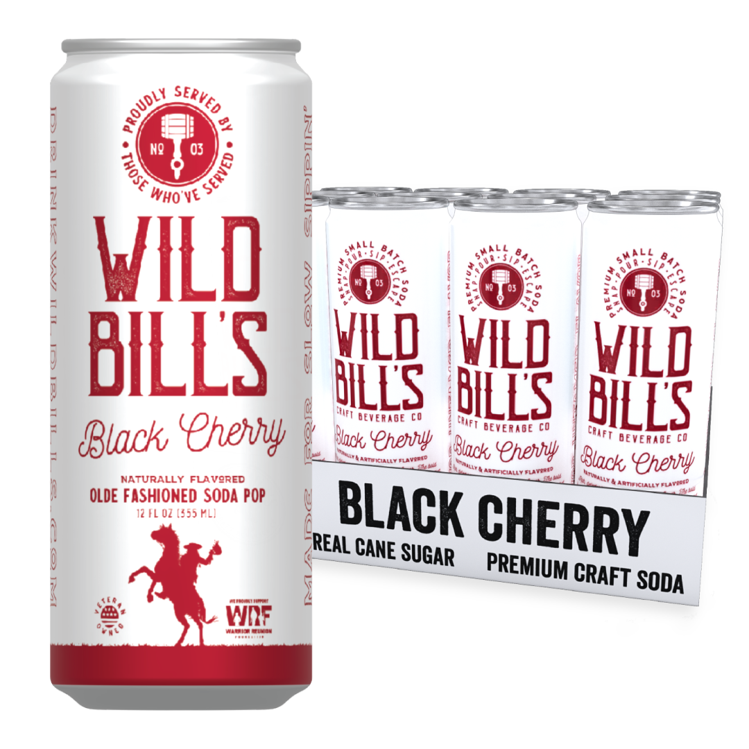 Black Cherry Soda – 12 Pack