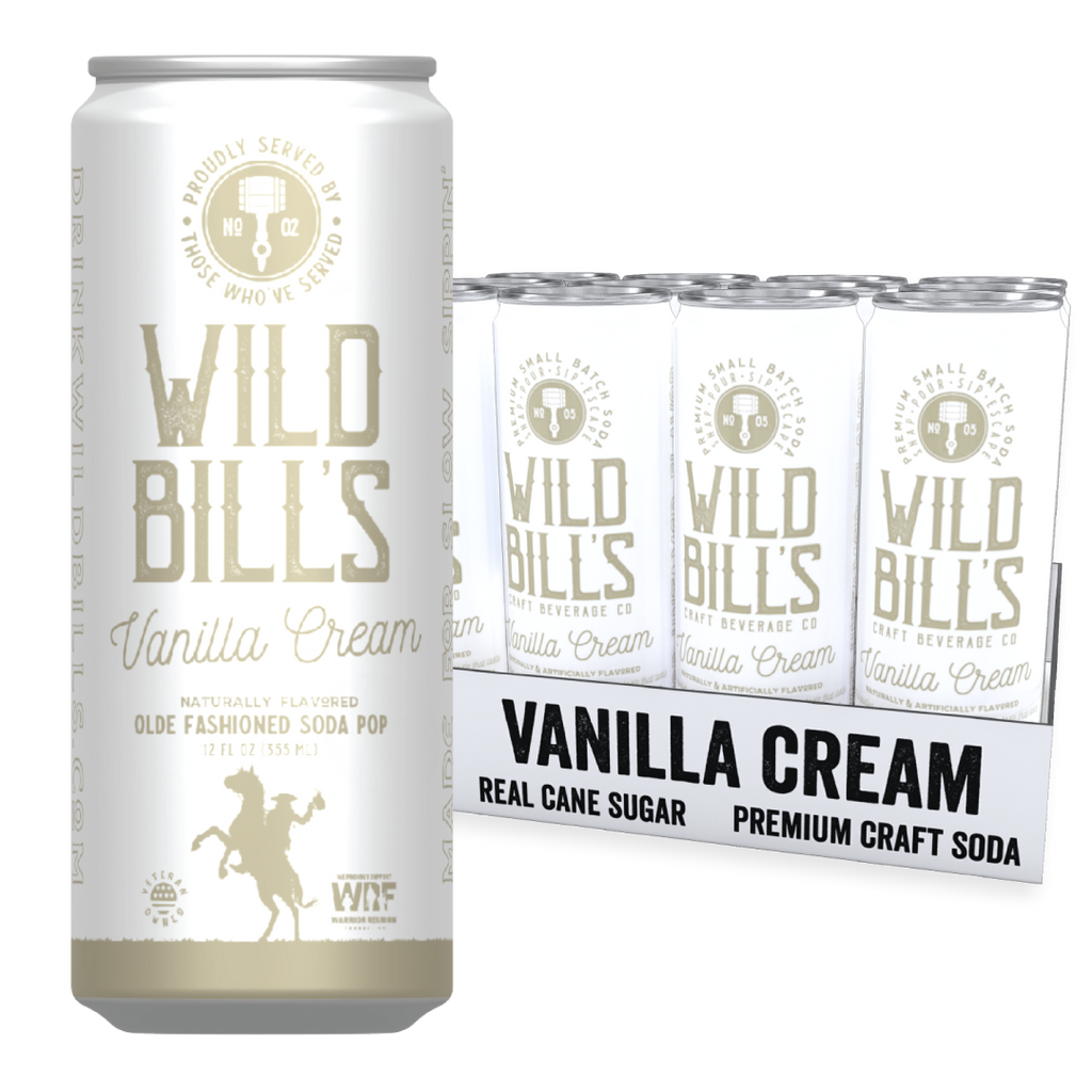 Vanilla Cream Soda – 12 Pack