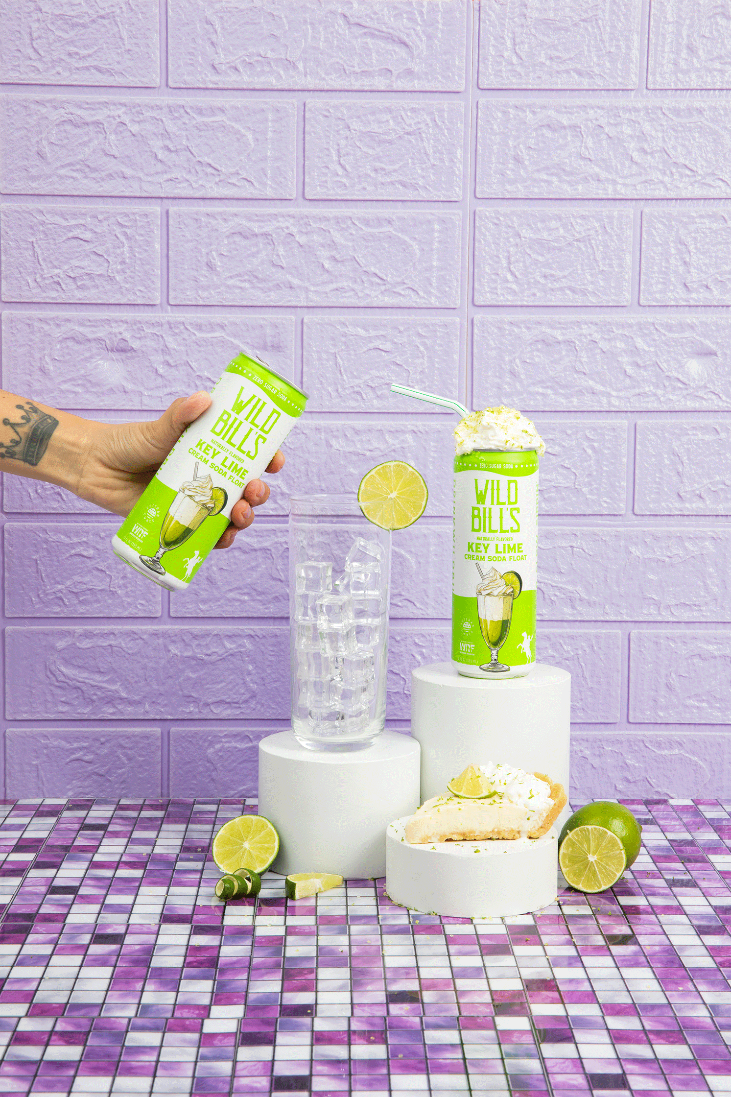 Key Lime Zero Sugar Soda – 12 Pack