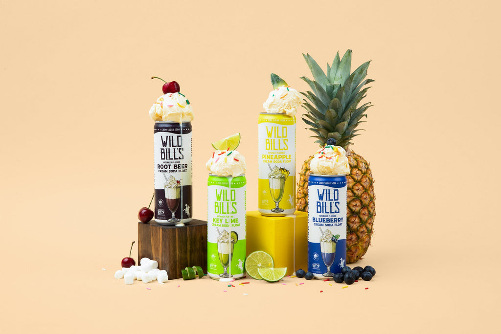 Pineapple Zero Sugar Soda – 12 Pack