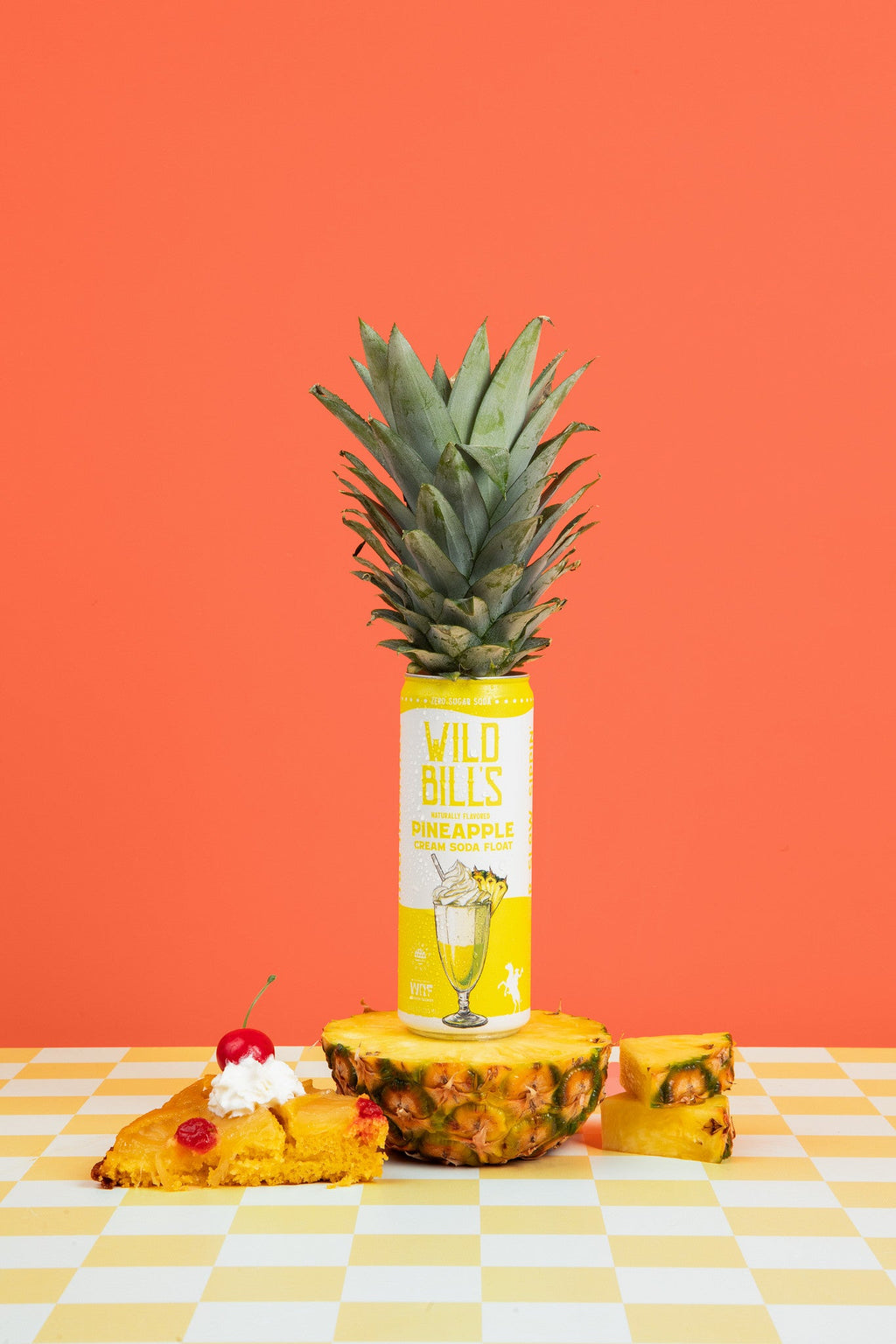 Pineapple Zero Sugar Soda – 12 Pack